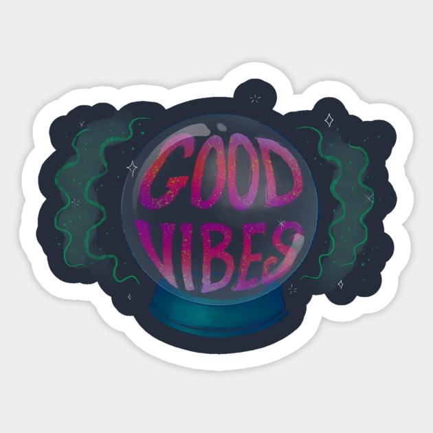 Good Vibes Sticker by FindChaos